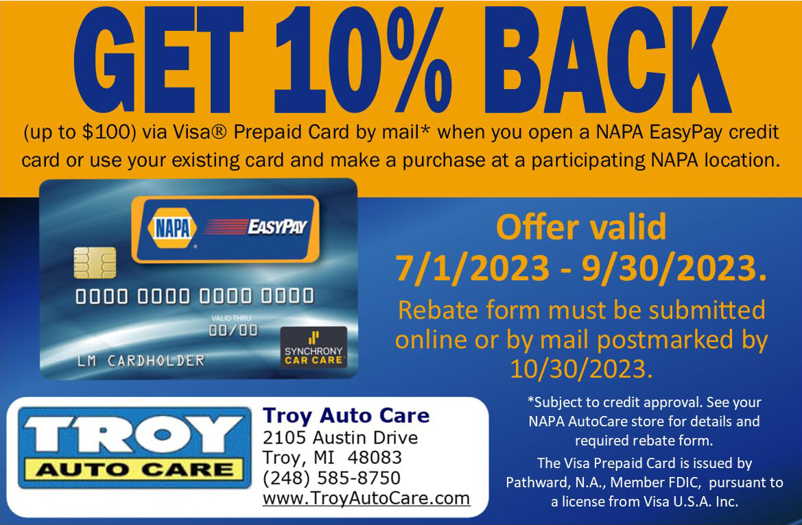 Specials Troy Auto Care